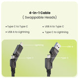 4 IN 1 Charging Cable
