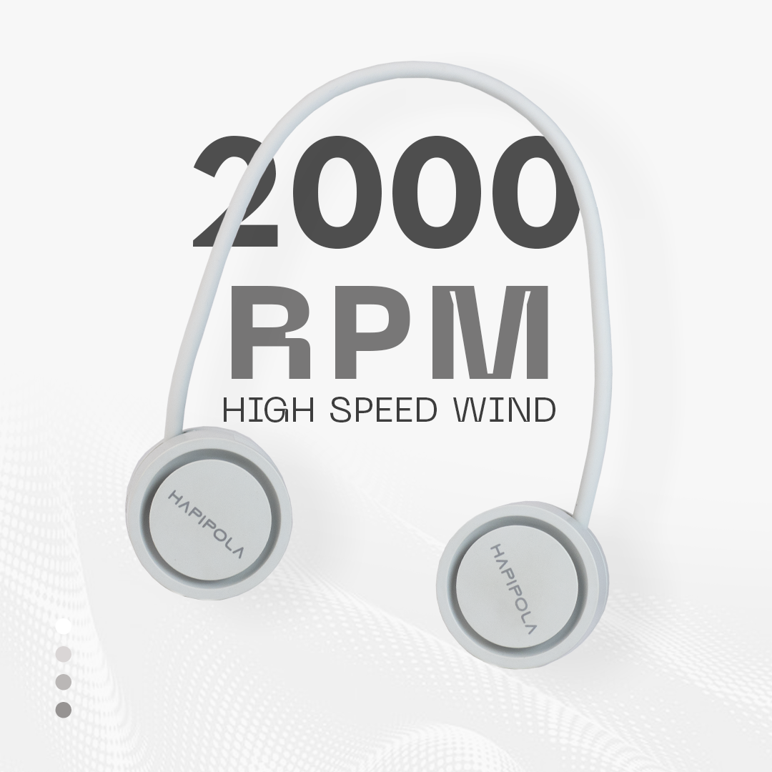 Vayu | Portable Rechargeable Neck Fan