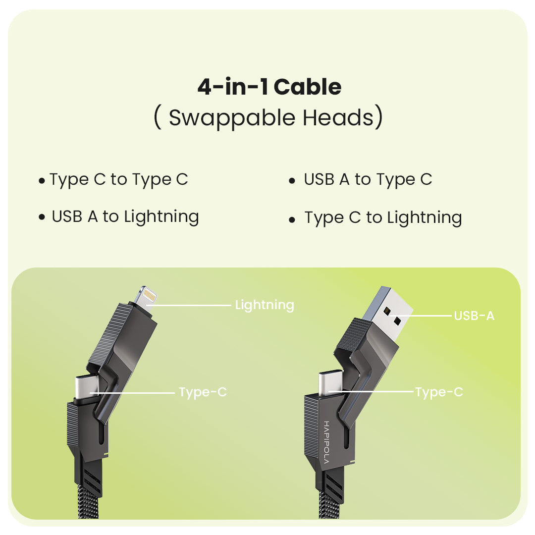4 IN 1 Charging Cable