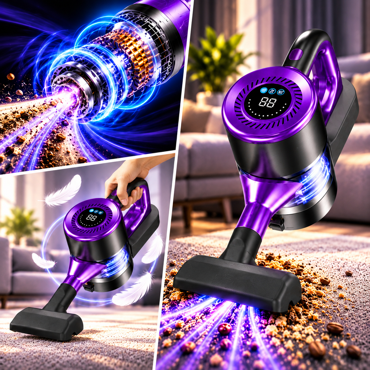 CleanBot-Z Cordless Stick Vacuum Cleaner