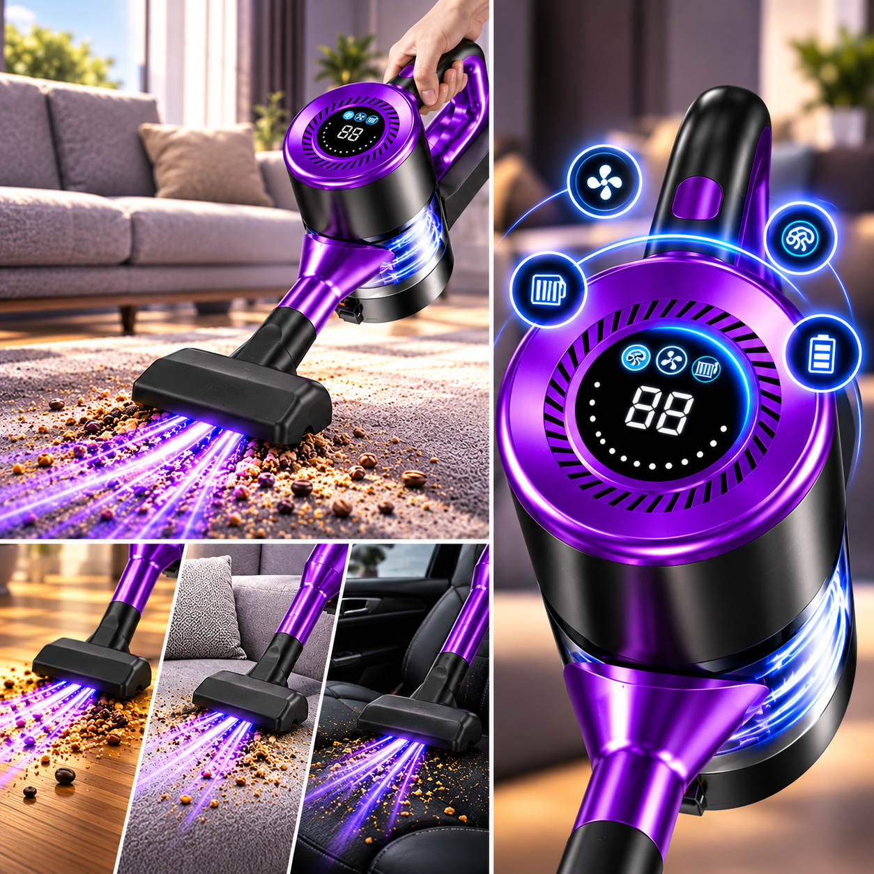 CleanBot-Z Cordless Stick Vacuum Cleaner