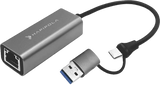 USB-A 3.0/USB-C TO RJ45